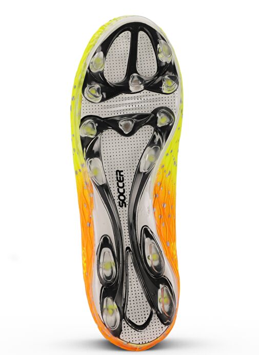 Slazenger HANIA Erkek Futbol Ayakkabı Neon Sarı - Görsel 8