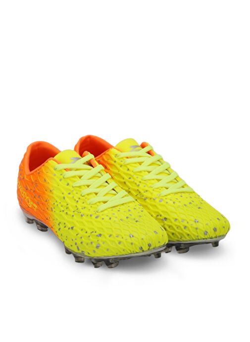 Slazenger HANIA KRP Erkek Çocuk Futbol Ayakkabı Neon Sarı - Görsel 3