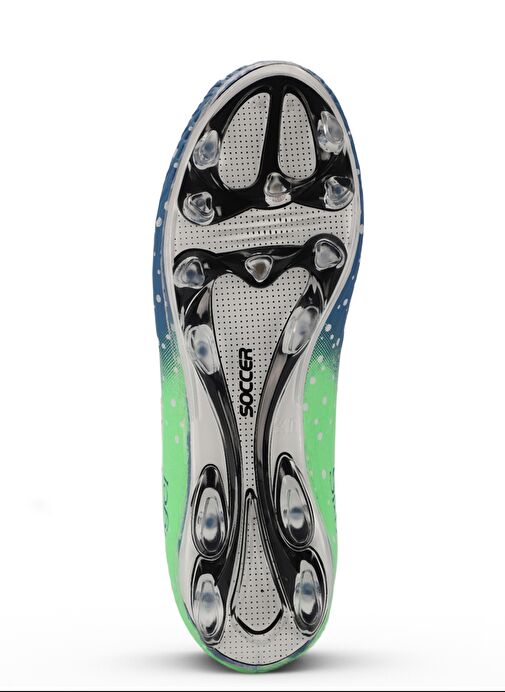 Slazenger HANIA KRP Erkek Çocuk Futbol Ayakkabı Saks Mavi - Görsel 8