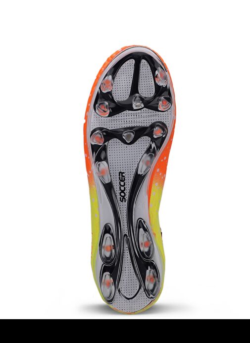 Slazenger HANIA KRP Erkek Çocuk Futbol Ayakkabı Turuncu - Görsel 8