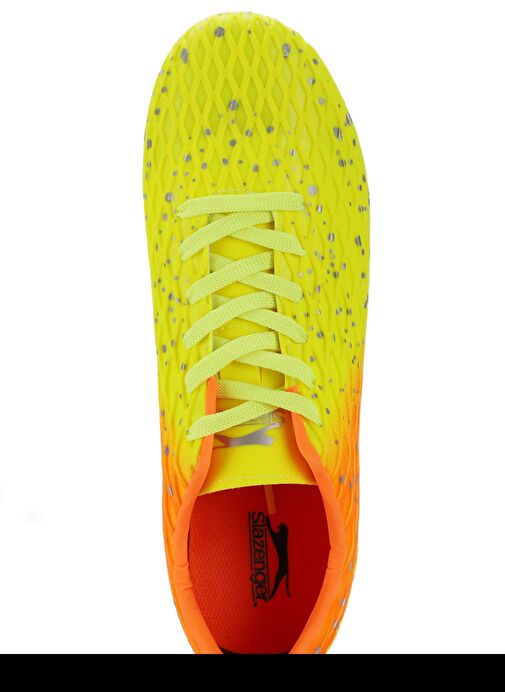 Slazenger HANIA KRP Erkek Çocuk Futbol Ayakkabı Neon Sarı - Görsel 6
