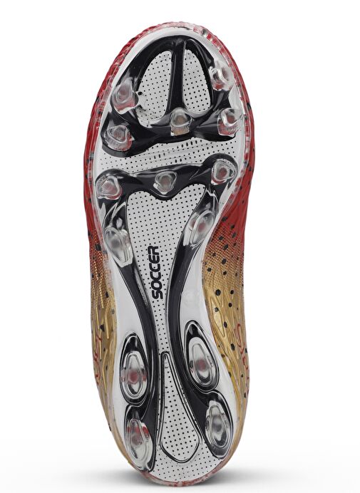 Slazenger HANIA KRP Erkek Çocuk Futbol Ayakkabı Bordo - Görsel 8