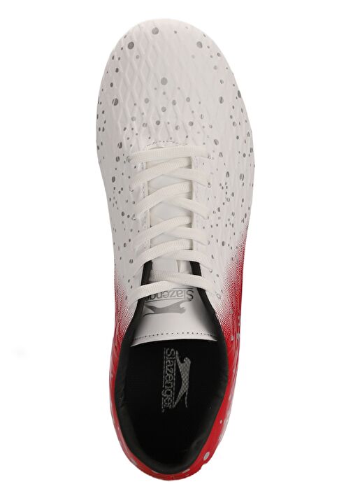 Slazenger HANIA KRP Erkek Çocuk Futbol Ayakkabı Beyaz / Kırmızı - Görsel 6