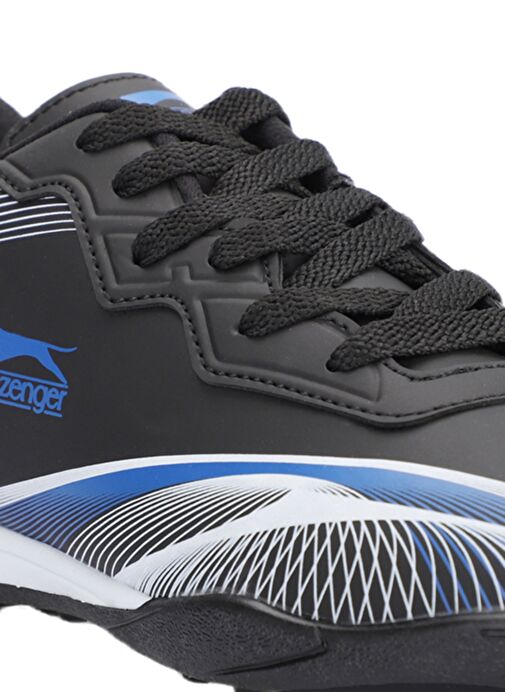 Slazenger MARCELL HS Erkek Futbol Ayakkabı Siyah / Beyaz - Görsel 5