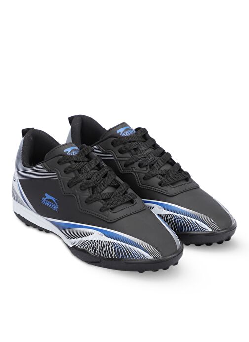 Slazenger MARCELL HS Erkek Futbol Ayakkabı Siyah / Beyaz - Görsel 3