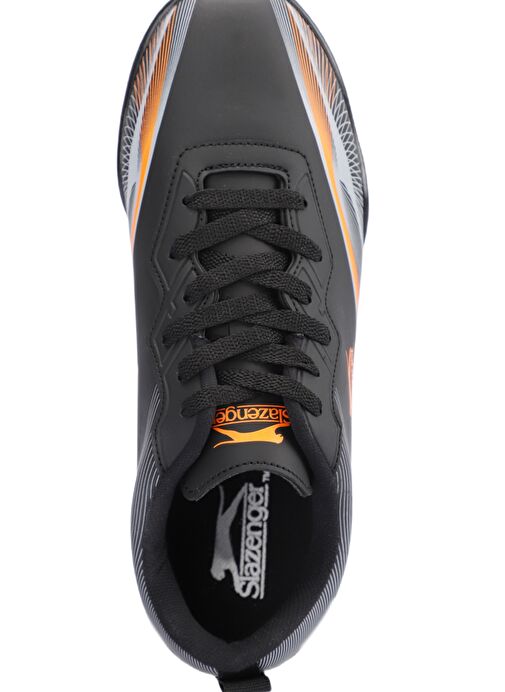 Slazenger MARCELL HS Erkek Futbol Ayakkabı Siyah / Turuncu - Görsel 6