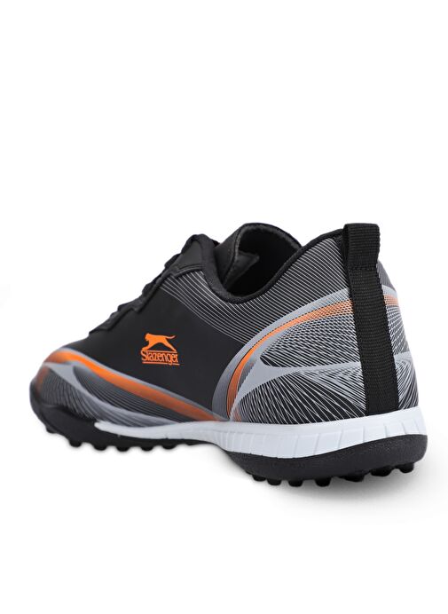 Slazenger MARCELL HS Erkek Futbol Ayakkabı Siyah / Turuncu - Görsel 4