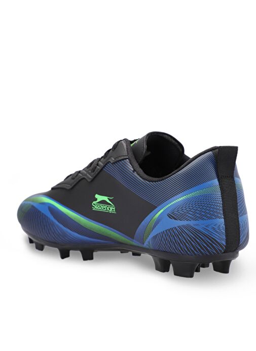 Slazenger MARCELL KRP Erkek Futbol Ayakkabı Siyah / Yeşil - Görsel 4