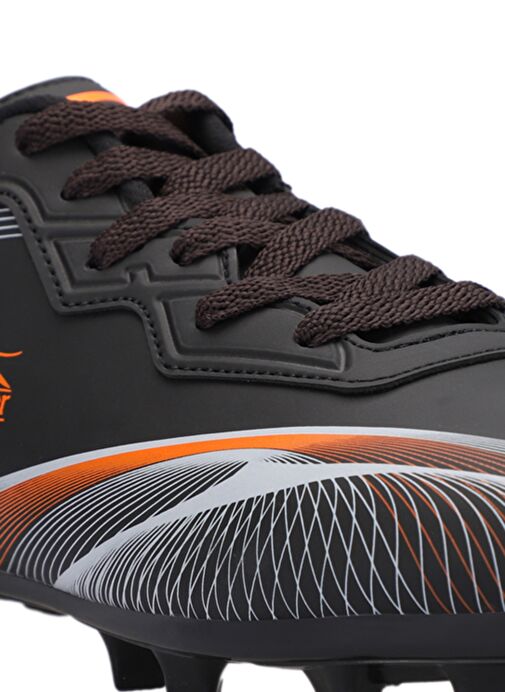 Slazenger MARCELL KRP Erkek Futbol Ayakkabı Siyah / Turuncu - Görsel 5