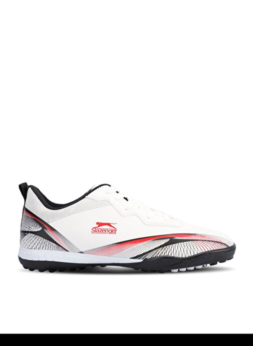 Slazenger MARCELL HS Erkek Çocuk Futbol Ayakkabı Beyaz - Görsel 2