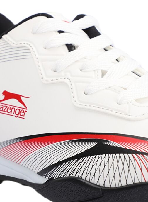 Slazenger MARCELL HS Erkek Çocuk Futbol Ayakkabı Beyaz - Görsel 5