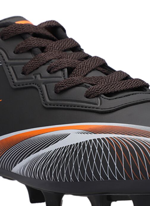 Slazenger MARCELL KRP Erkek Çocuk Futbol Ayakkabı Siyah / Turuncu - Görsel 5