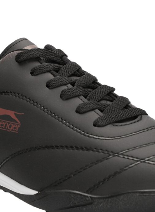 Slazenger MARK HS Erkek Futbol Ayakkabı Siyah / Beyaz / Kırmızı - Görsel 5