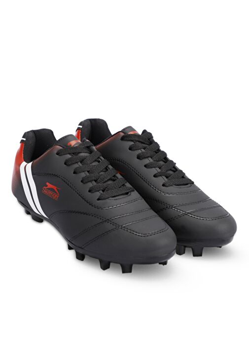 Slazenger MARK KRP Erkek Futbol Ayakkabı Siyah / Beyaz / Kırmızı - Görsel 3