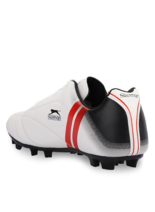 Slazenger MARK KRP Erkek Futbol Ayakkabı Beyaz / Siyah - Görsel 4
