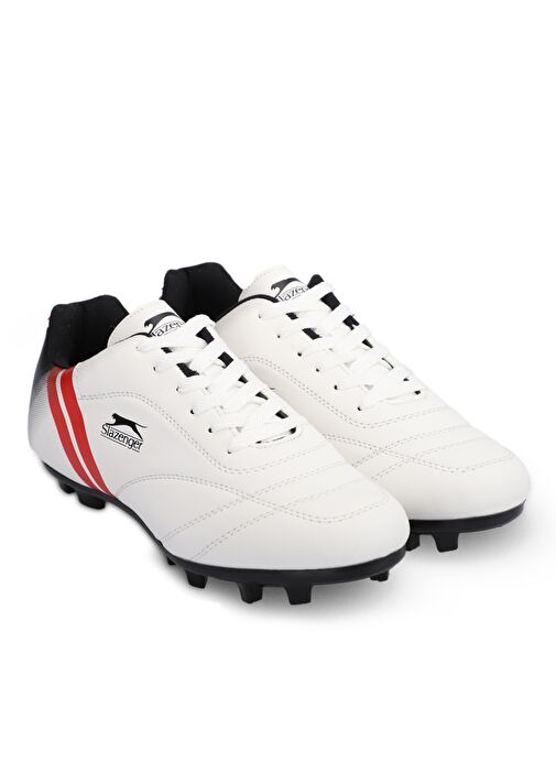 Slazenger MARK KRP Erkek Futbol Ayakkabı Beyaz / Siyah - Görsel 3