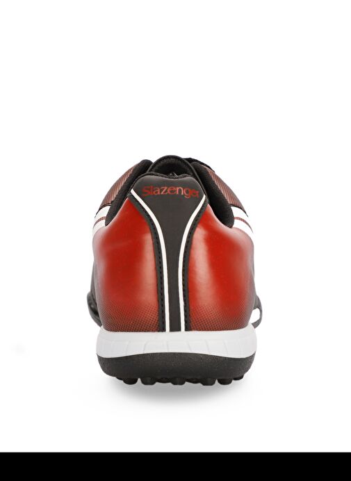 Slazenger MARK HS Erkek Çocuk Futbol Ayakkabı Siyah / Beyaz / Kırmızı - Görsel 7