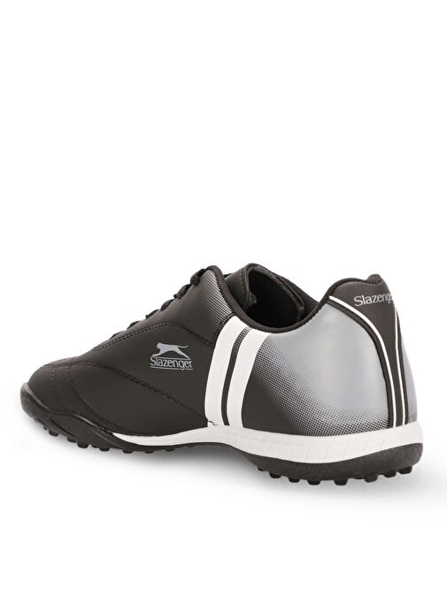 Slazenger MARK HS Erkek Çocuk Futbol Ayakkabı Siyah / Beyaz - Görsel 4