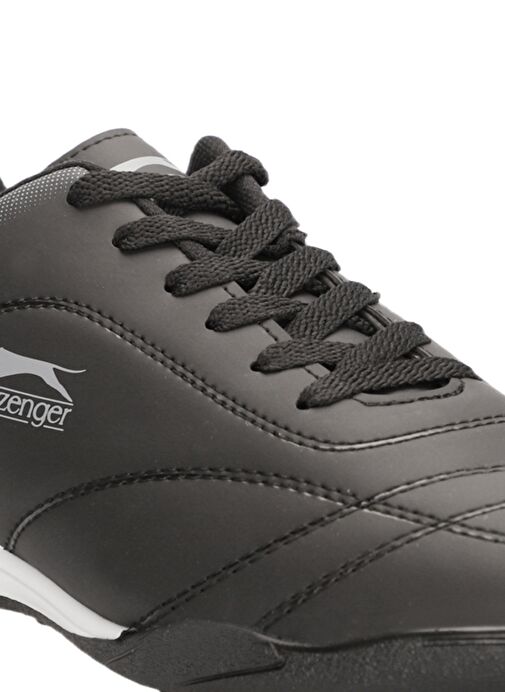 Slazenger MARK HS Erkek Çocuk Futbol Ayakkabı Siyah / Beyaz - Görsel 5