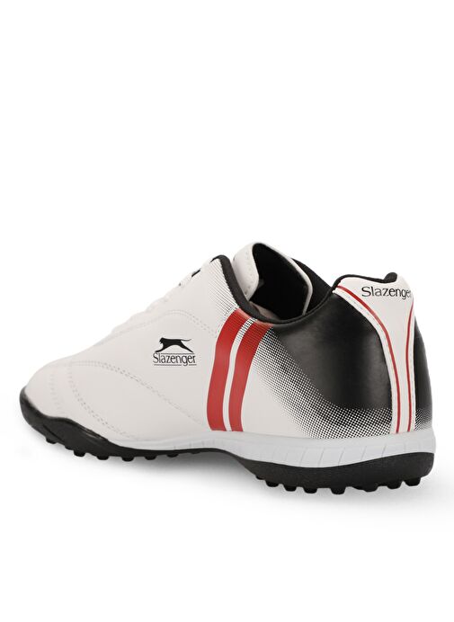Slazenger MARK HS Erkek Çocuk Futbol Ayakkabı Beyaz / Siyah - Görsel 4