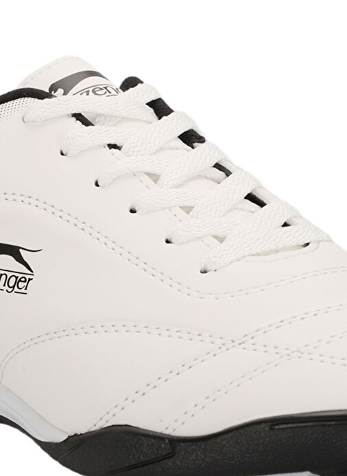 Slazenger MARK HS Erkek Çocuk Futbol Ayakkabı Beyaz / Siyah - Görsel 5