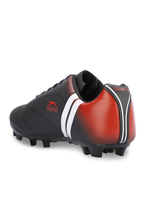 Slazenger MARK KRP Erkek Çocuk Futbol Ayakkabı Siyah / Beyaz / Kırmızı - Görsel 4