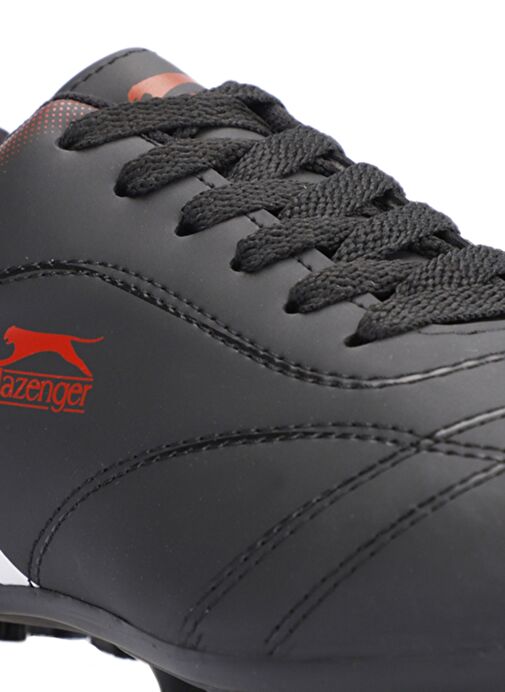 Slazenger MARK KRP Erkek Çocuk Futbol Ayakkabı Siyah / Beyaz / Kırmızı - Görsel 5