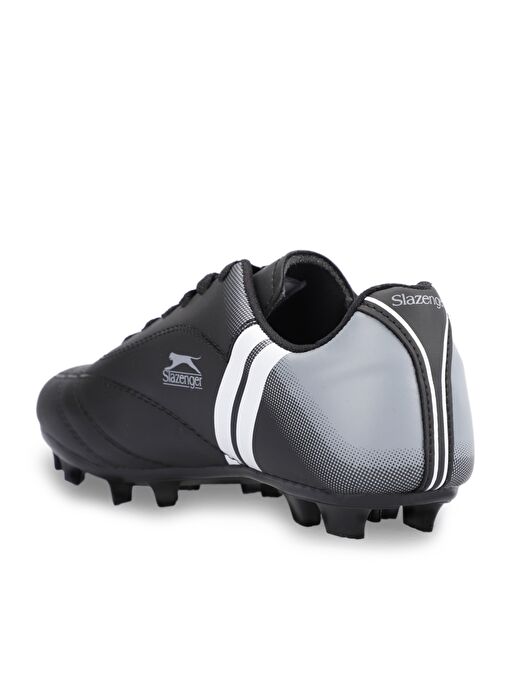Slazenger MARK KRP Erkek Çocuk Futbol Ayakkabı Siyah / Beyaz - Görsel 4