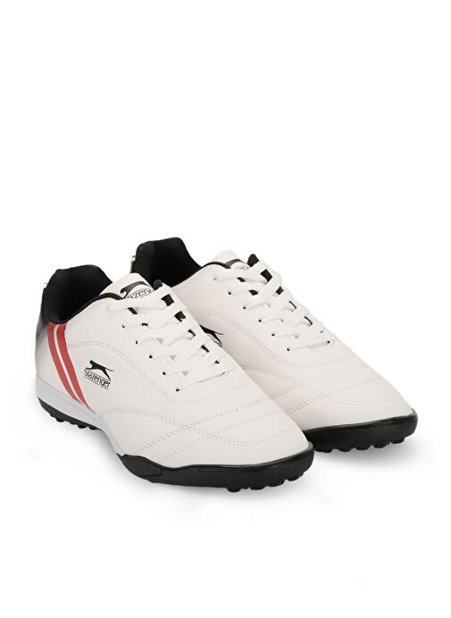 Slazenger MARK KRP Erkek Çocuk Futbol Ayakkabı Beyaz / Siyah - Görsel 3