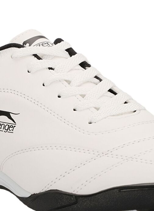Slazenger MARK KRP Erkek Çocuk Futbol Ayakkabı Beyaz / Siyah - Görsel 5