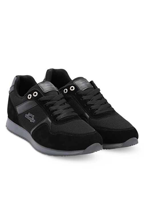 Slazenger OLIVIERA I Erkek Sneaker Ayakkabı Siyah / Siyah - Görsel 3