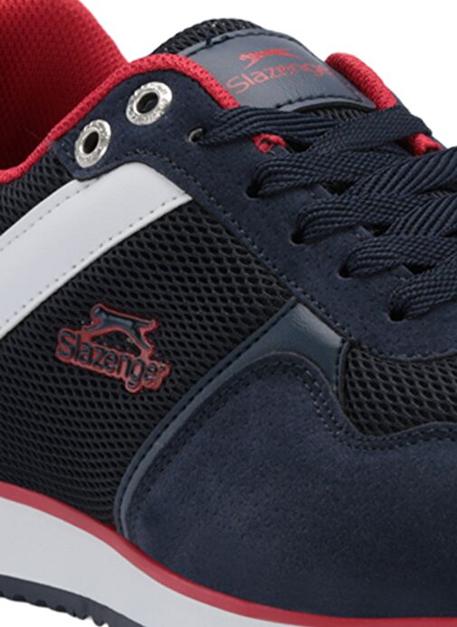 Slazenger OLIVIERA I Erkek Sneaker Ayakkabı Lacivert / Kırmızı - Görsel 5