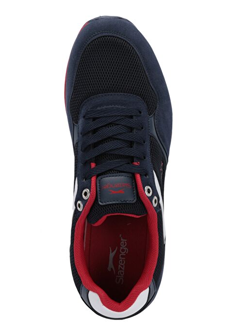 Slazenger OLIVIERA I Erkek Sneaker Ayakkabı Lacivert / Kırmızı - Görsel 6
