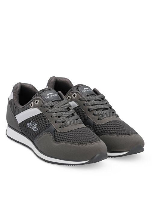 Slazenger OLIVIERA I Erkek Sneaker Ayakkabı Koyu Gri - Görsel 3