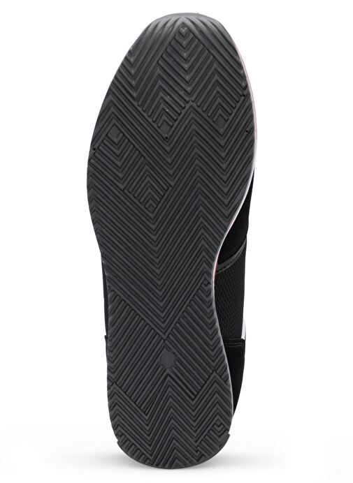 Slazenger OLIVIERA I Erkek Sneaker Ayakkabı Siyah / Kırmızı - Görsel 8