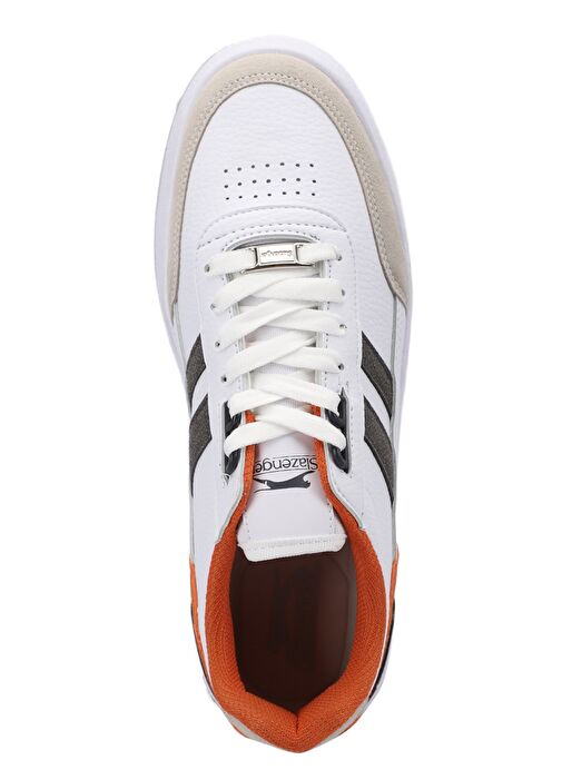 Slazenger DAPHNE Kadın Sneaker Ayakkabı Beyaz / Turuncu - Görsel 6