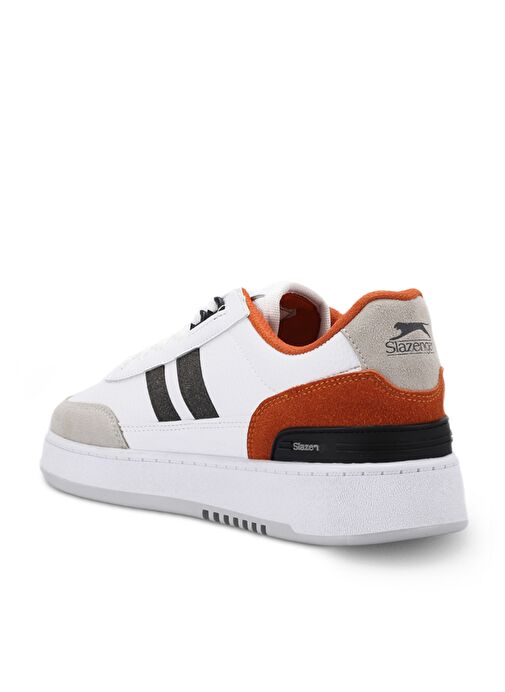 Slazenger DAPHNE Kadın Sneaker Ayakkabı Beyaz / Turuncu - Görsel 4