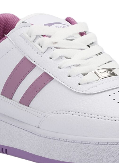 Slazenger DAPHNE Kadın Sneaker Ayakkabı Beyaz / Mor - Görsel 5