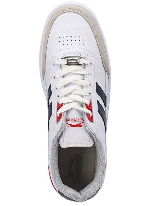 Slazenger DAPHNE Kadın Sneaker Ayakkabı Beyaz / Lacivert - Görsel 6