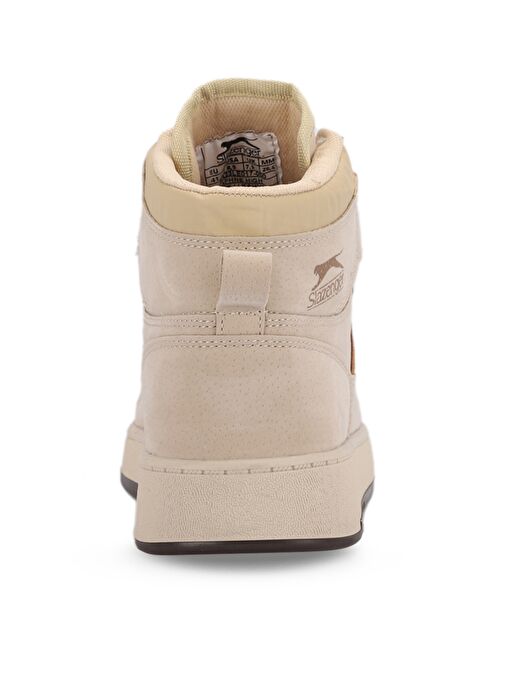 Slazenger DAPHNE HIGH Erkek Sneaker Ayakkabı Bej / Kahve - Görsel 7