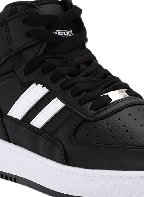 Slazenger DAPHNE HIGH IN Erkek Siyah / Beyaz Günlük Spor Ayakkabısı - Görsel 5