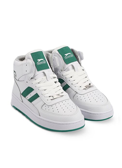 ◆Daphne◆ Slazenger Daphne High Beyaz Bilekli Günlük Sneaker Unisex Spor