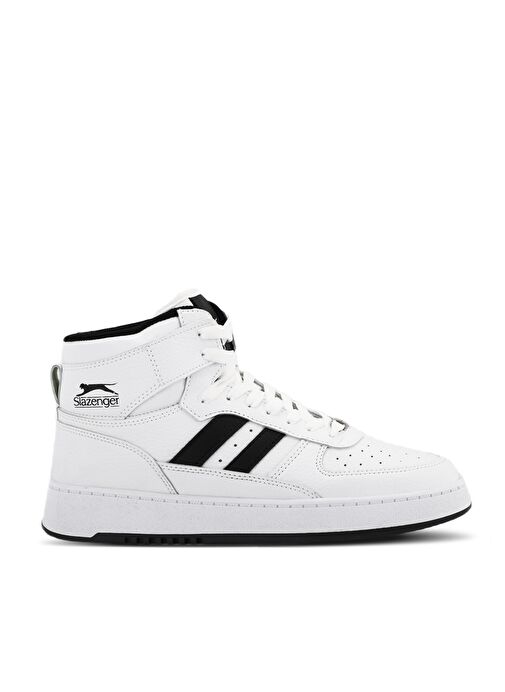 Slazenger DAPHNE HIGH Kadın Sneaker Ayakkabı Beyaz / Siyah - Görsel 2