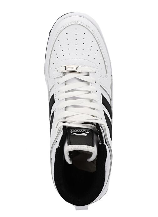 Slazenger DAPHNE HIGH Kadın Sneaker Ayakkabı Beyaz / Siyah - Görsel 6