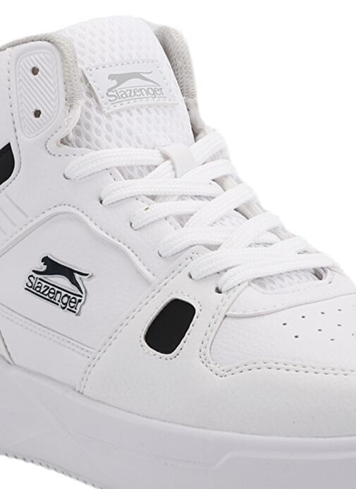 Slazenger PAN Erkek Sneaker Ayakkabı Beyaz / Taba - Görsel 5