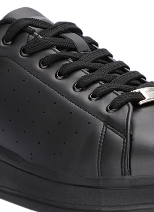 Slazenger PIANO I Büyük Beden Erkek Sneaker Ayakkabı Siyah - Görsel 5