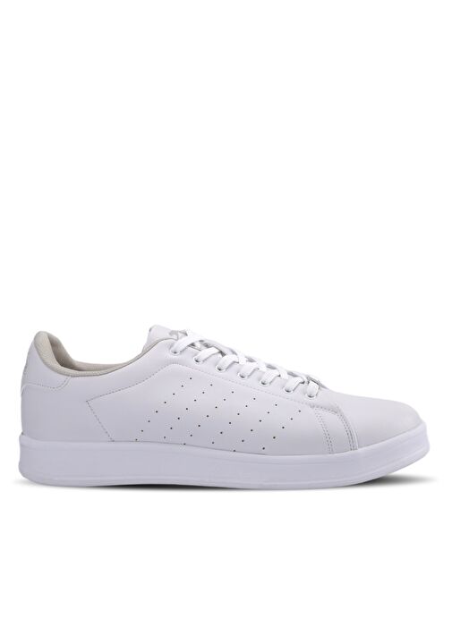 Slazenger PIANO I Büyük Beden Erkek Sneaker Ayakkabı Beyaz - Görsel 2