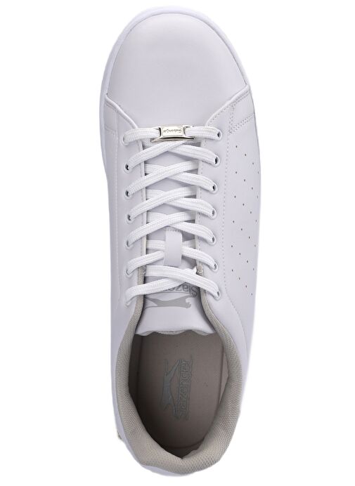 Slazenger PIANO I Büyük Beden Erkek Sneaker Ayakkabı Beyaz - Görsel 6