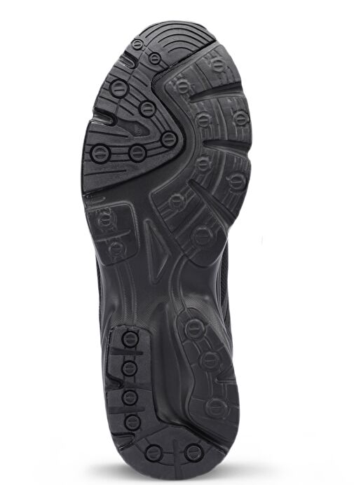 Slazenger PLANE I Büyük Beden Erkek Sneaker Ayakkabı Siyah - Görsel 8