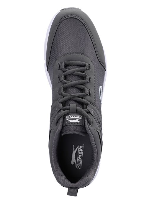 Slazenger PLANE I Büyük Beden Erkek Sneaker Ayakkabı Koyu Gri - Görsel 6